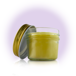 Calm Lavender Butter natural beeswax cream with soothing lavender essential oil